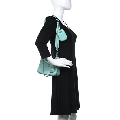 Prada Nylon Saffiano Re-Edition 2005 Shoulder Bag Giada 2 of 12