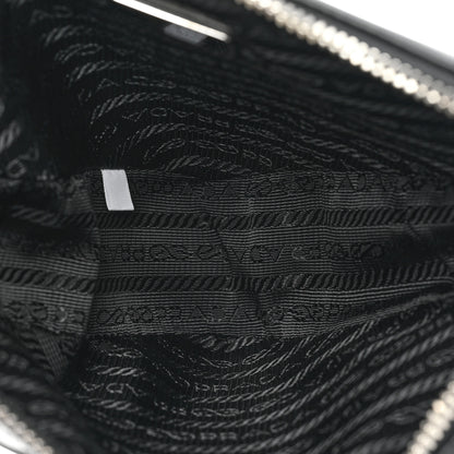 Prada Grace Lux Triangle Pouch Black 5 of 8