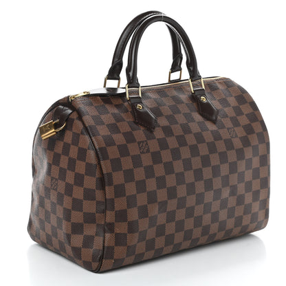 Louis Vuitton Damier Ebene Speedy 30 2 of 13