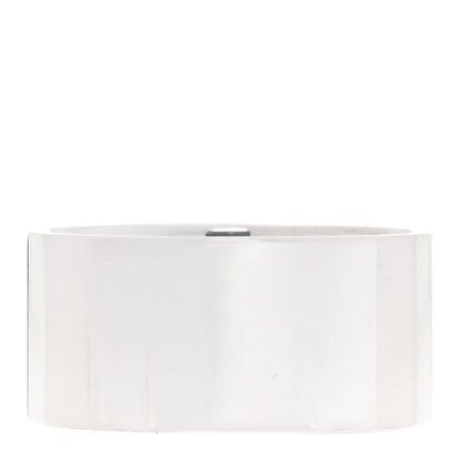 Tiffany Sterling Silver Diamond Wide Locks Band Ring 52 6 3 of 4
