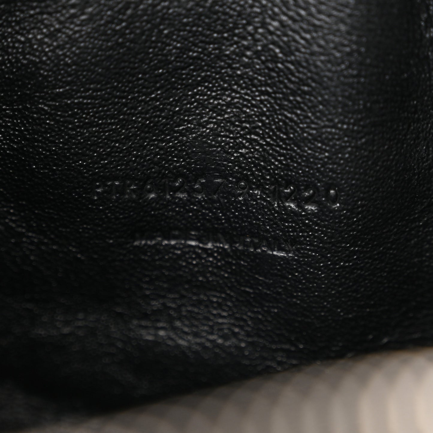 Grain De Poudre Matelasse Monogram Mini Lou Camera Bag Black