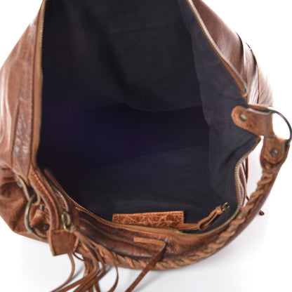 Balenciaga Agneau Classic Hardware Day Hobo Sienna 8 of 19