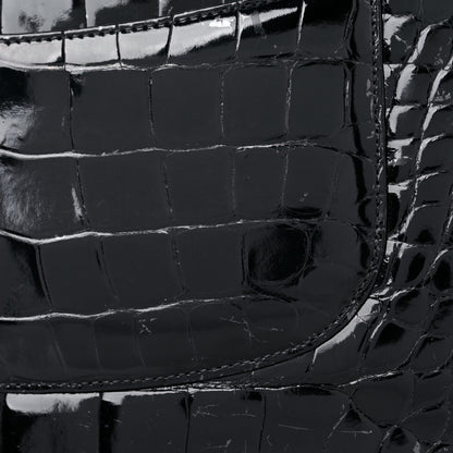 Chanel Alligator Jumbo Double Flap Black 14 of 16