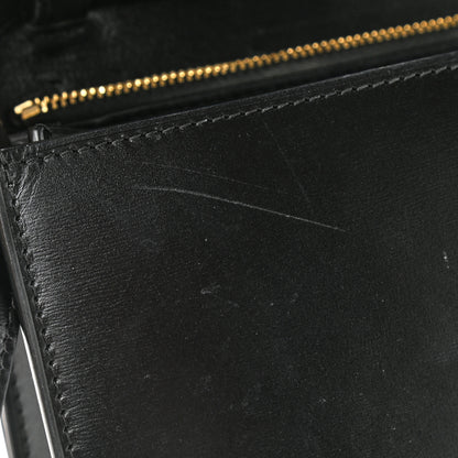 Celine Box Calfskin Medium Classic Box Flap Black 8 of 11