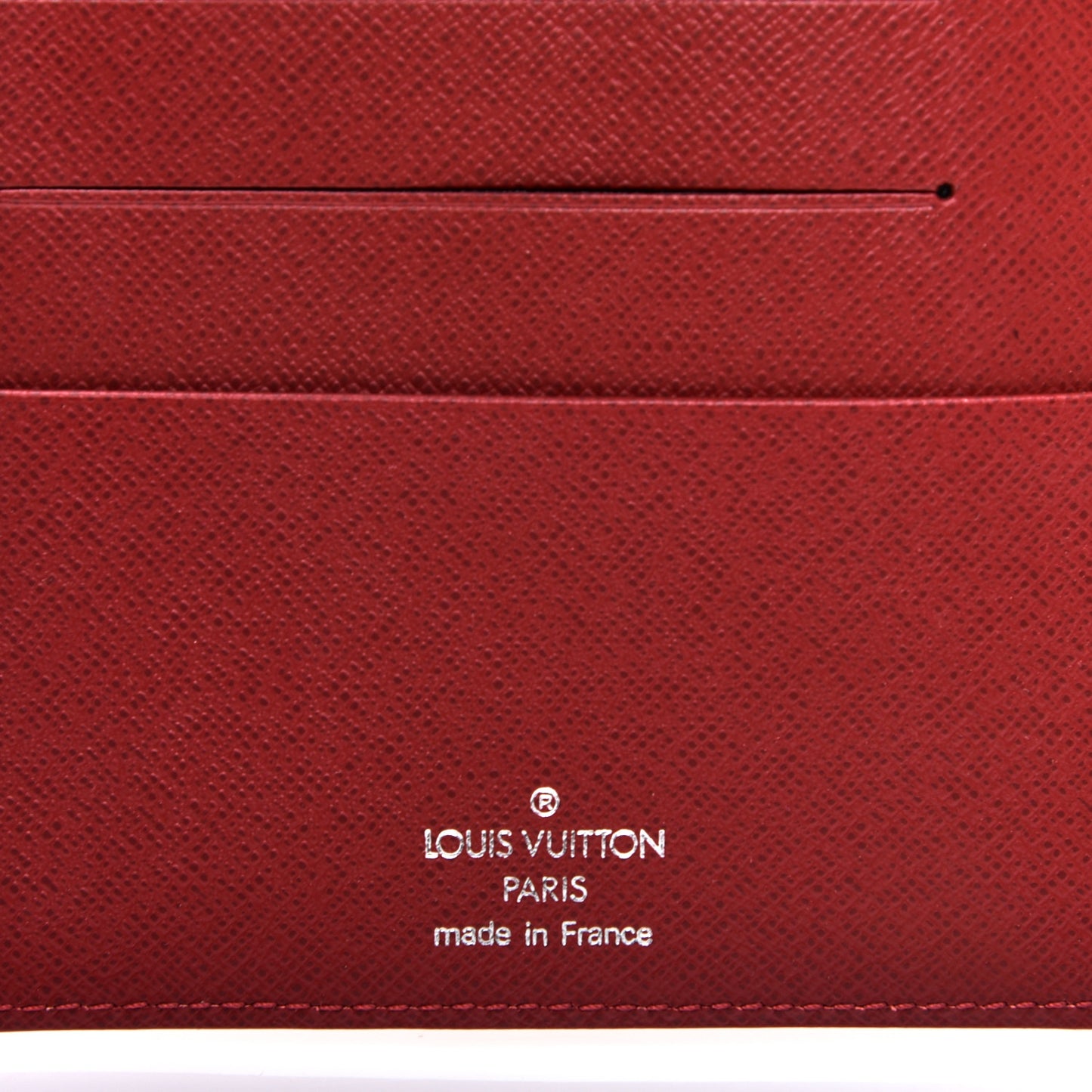 Epi Medium Ring Agenda Cover Rubis