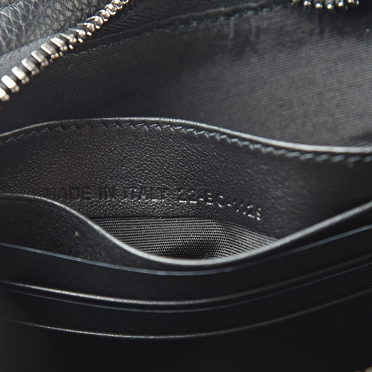 Christian Dior Oblique Pouch Navy Blue 8 of 11