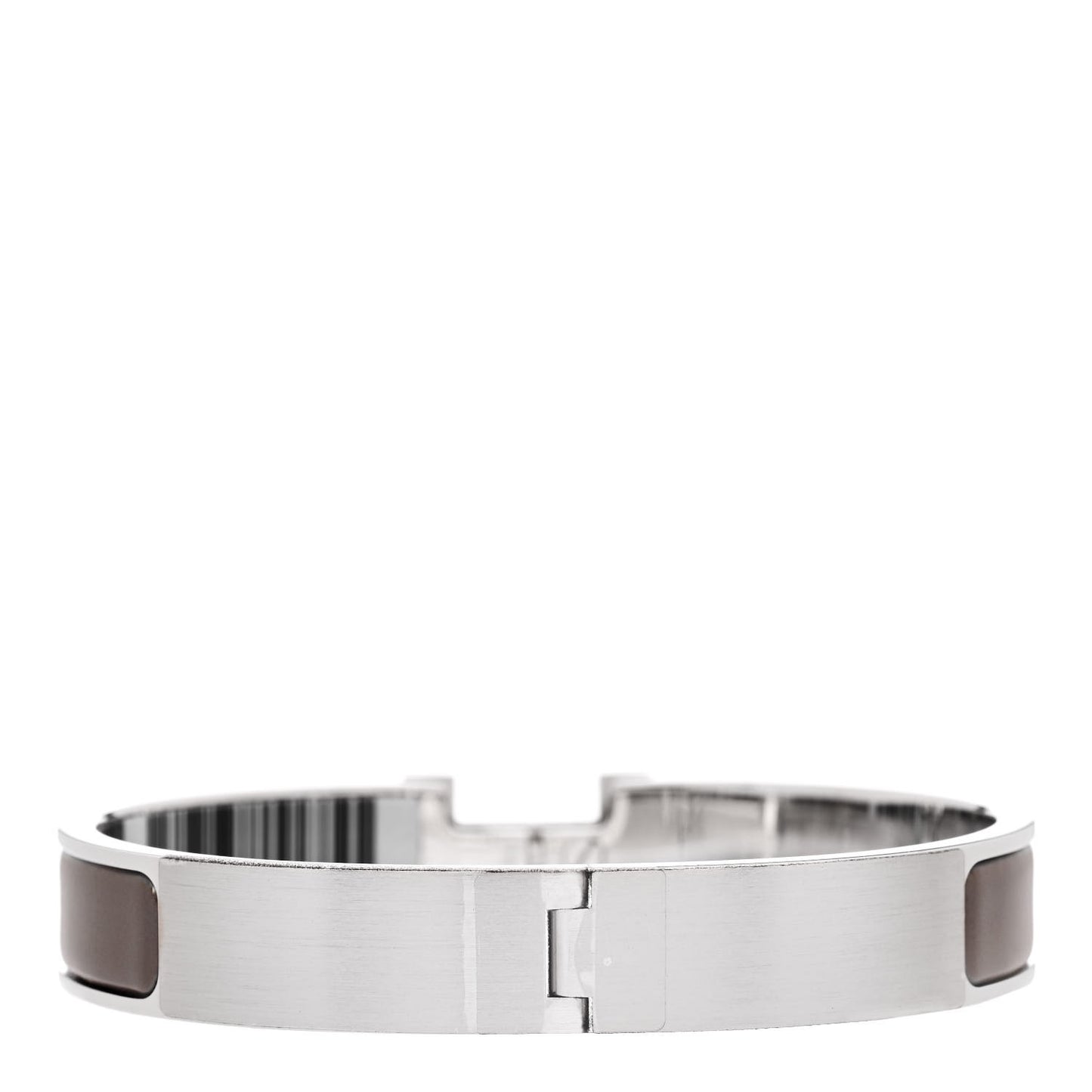 Matte Enamel Narrow Clic Clac HH Bracelet PM Etain