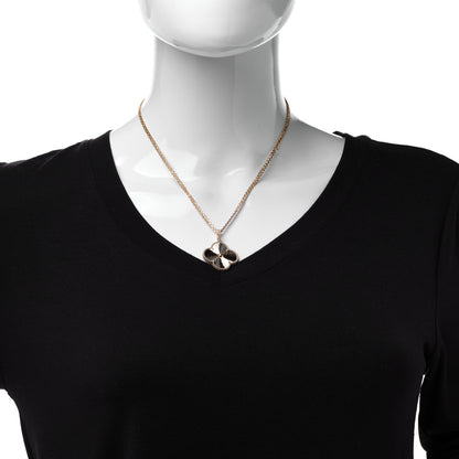 Van Cleef & Arpels 18K Yellow Gold Guilloche Magic Alhambra Long Necklace 2 of 6