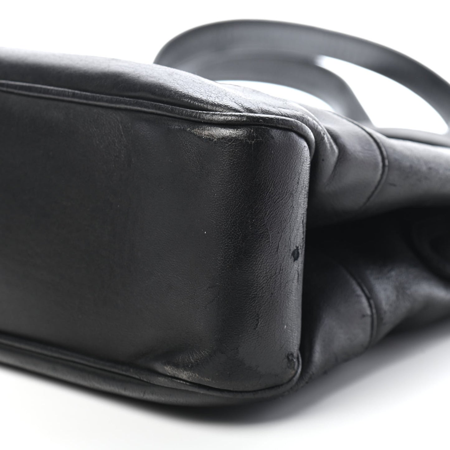 Lambskin CC Shoulder Bag Black