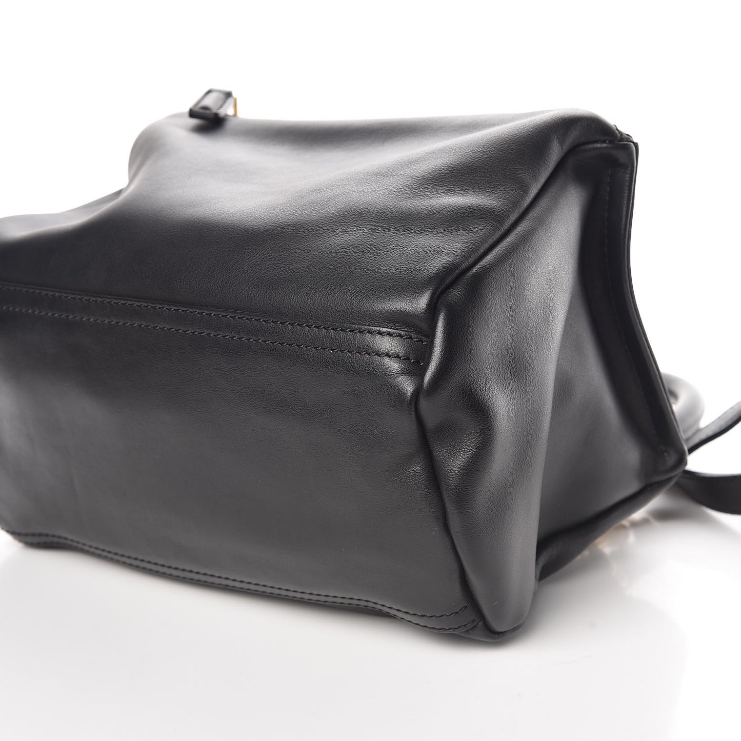 Calfskin Studded Small Pandora Black