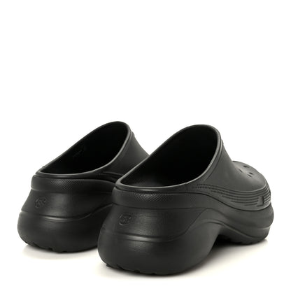 Balenciaga X CROCS Rubber Womens Mules 38 Black 5 of 10