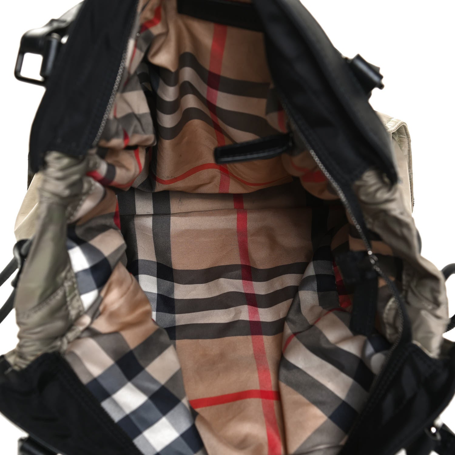 Burberry Nylon Buckleigh Packable Tote Bag Beige 5 of 14