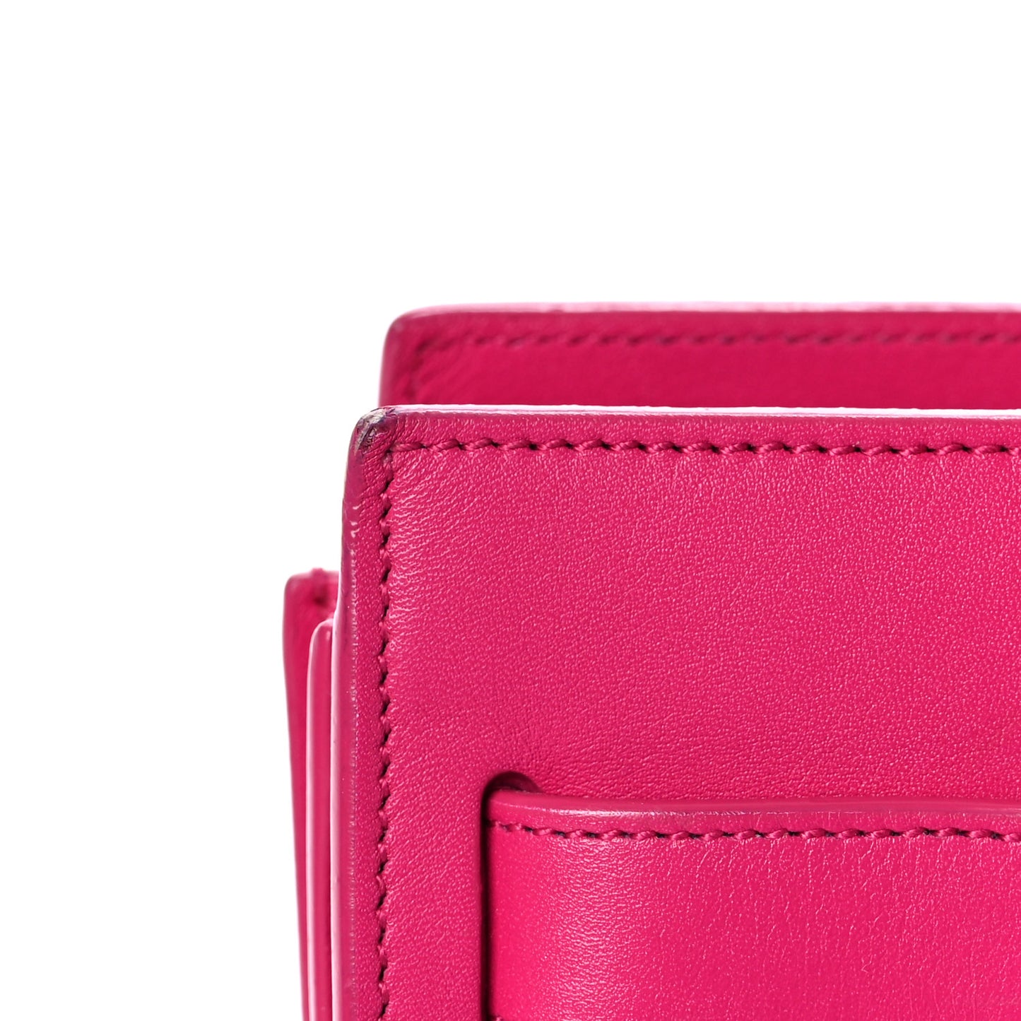 Calfskin Nano Sac De Jour Lipstick Fuchsia