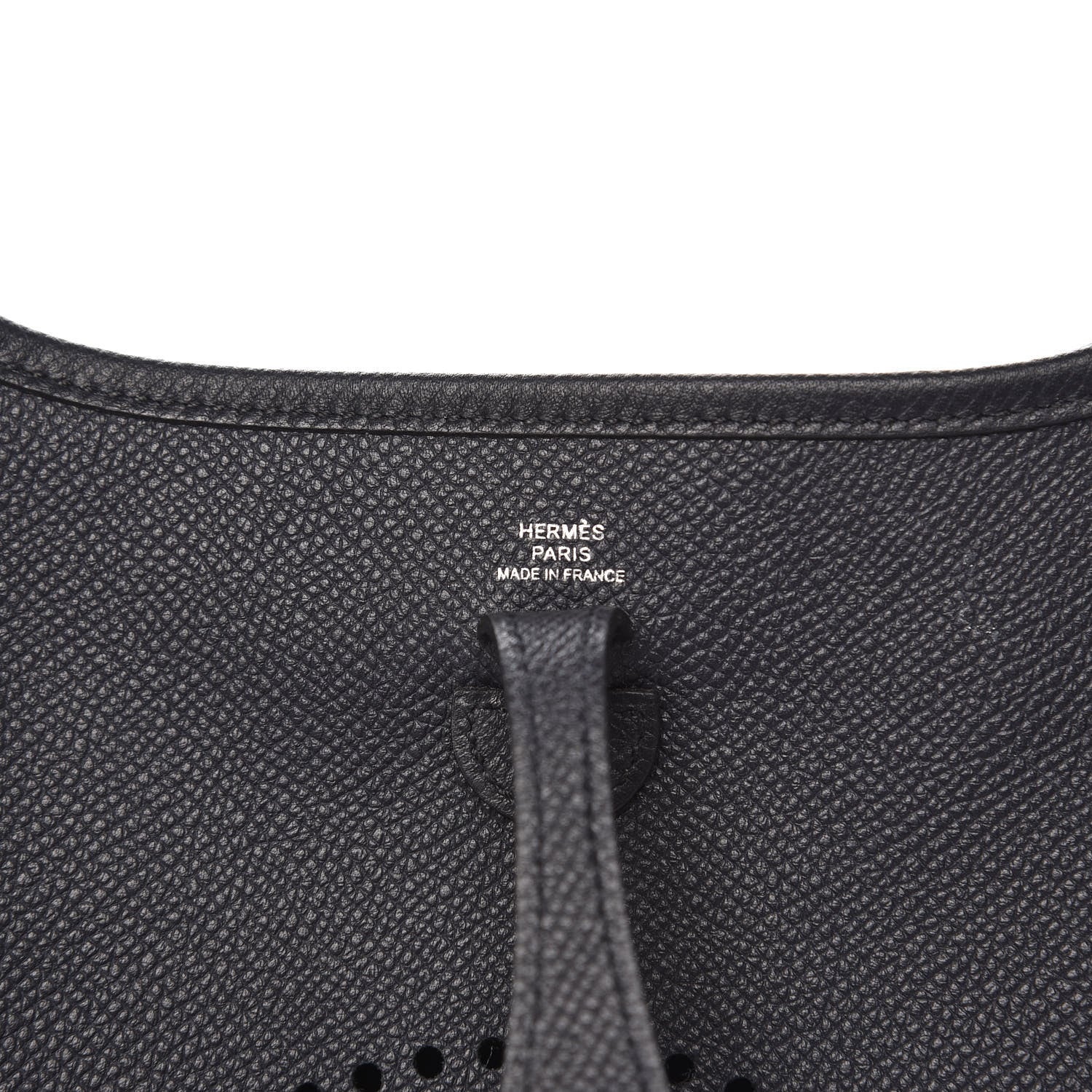 Hermes Epsom Amazone Evelyne TPM Bleu Indigo Lime 6 of 10