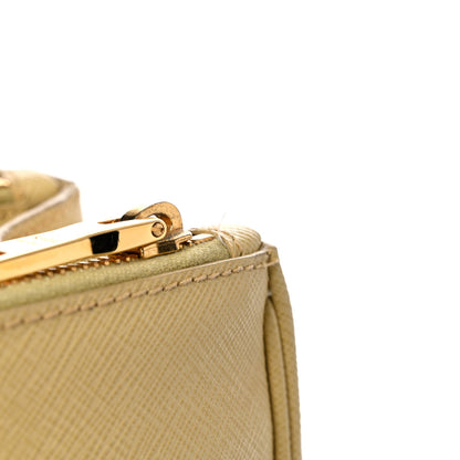 Prada Saffiano Medium Galleria Double Zip Tote Ginestra 19 of 19