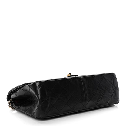 Chanel Aged Calfskin Quilted 2.55 Reissue 226 Flap Black 3 of 6