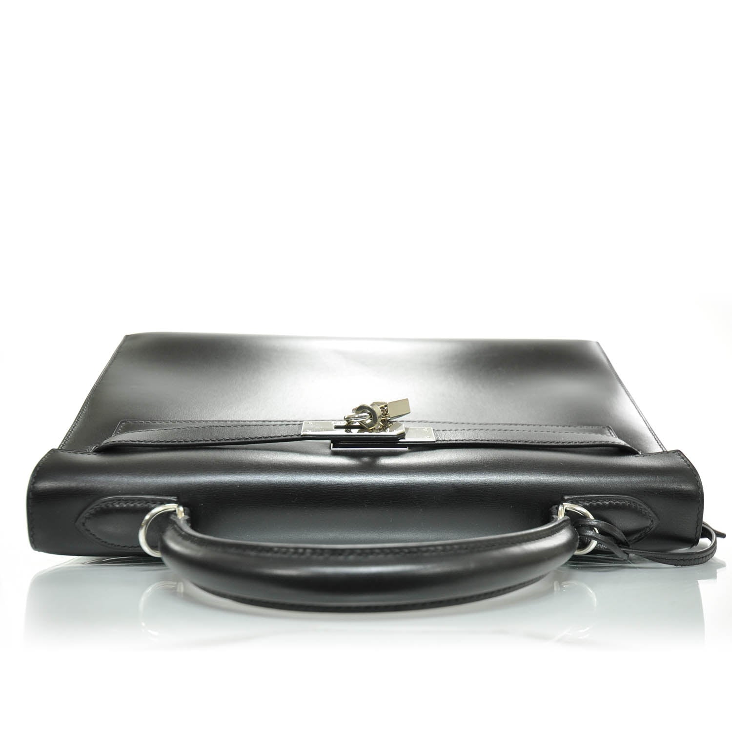 Hermes Box Calfskin Kelly 32 Black 8 of 11