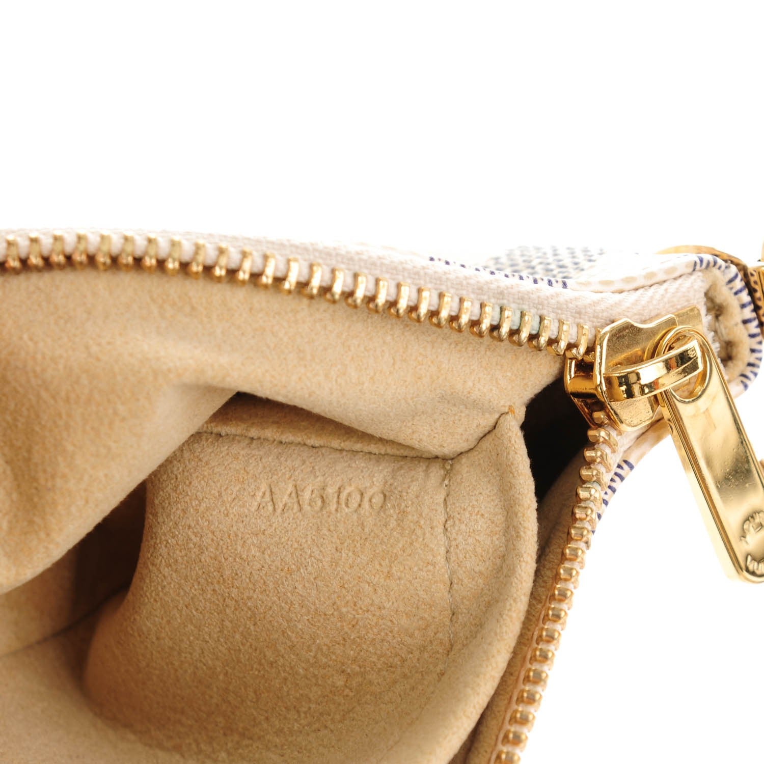 Louis Vuitton Damier Azur Pochette Milla MM 7 of 7