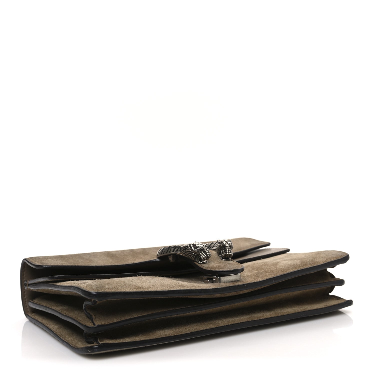Gucci Suede Small Dionysus Shoulder Bag Taupe 4 of 12