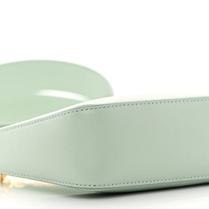 Givenchy Smooth Calfskin Mini Moon Cut Out Shoulder Bag Celadon 9 of 11