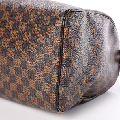 Louis Vuitton Damier Ebene Speedy 30 10 of 17