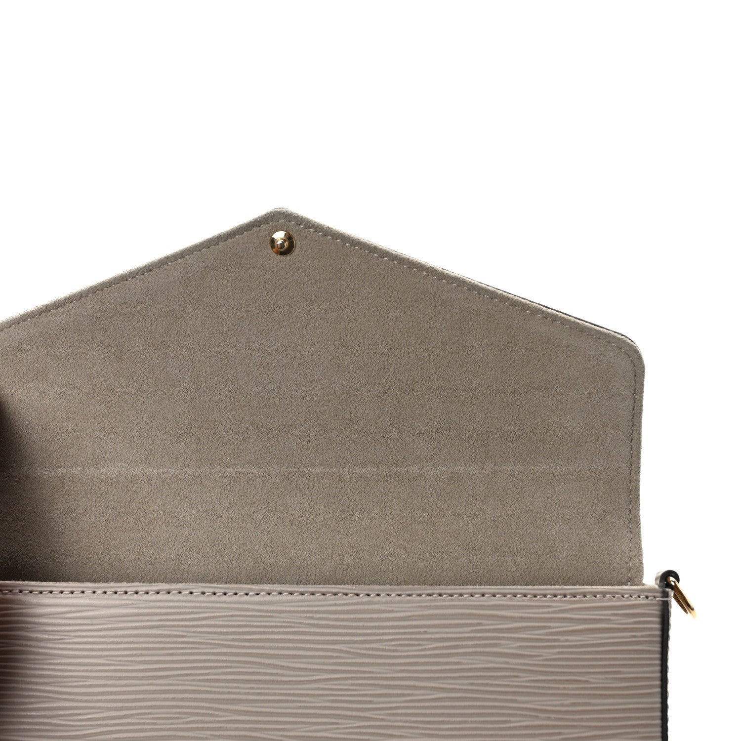 Louis Vuitton Epi Felicie Pochette Chain Wallet Galet 11 of 12