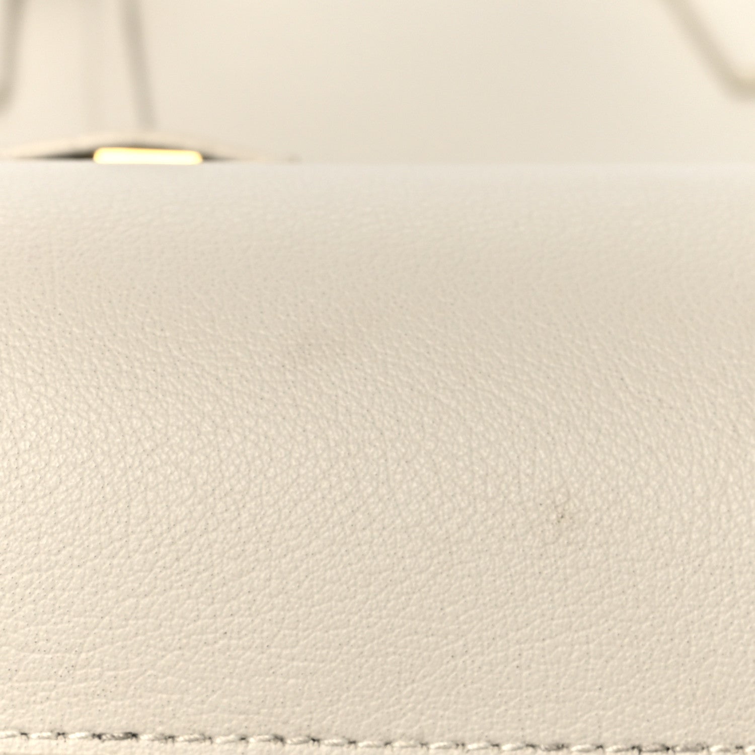 Saint Laurent Calfskin Toy Shopping Tote Porcellana 12 of 13