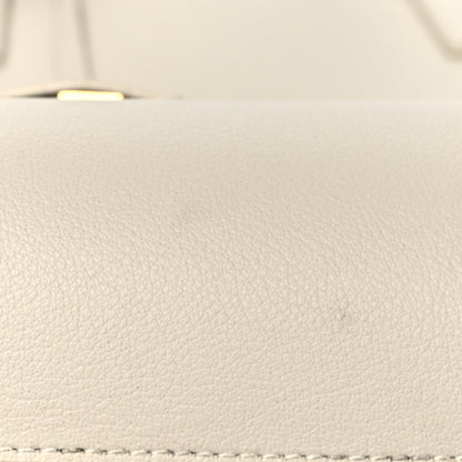 Saint Laurent Calfskin Toy Shopping Tote Porcellana 12 of 13