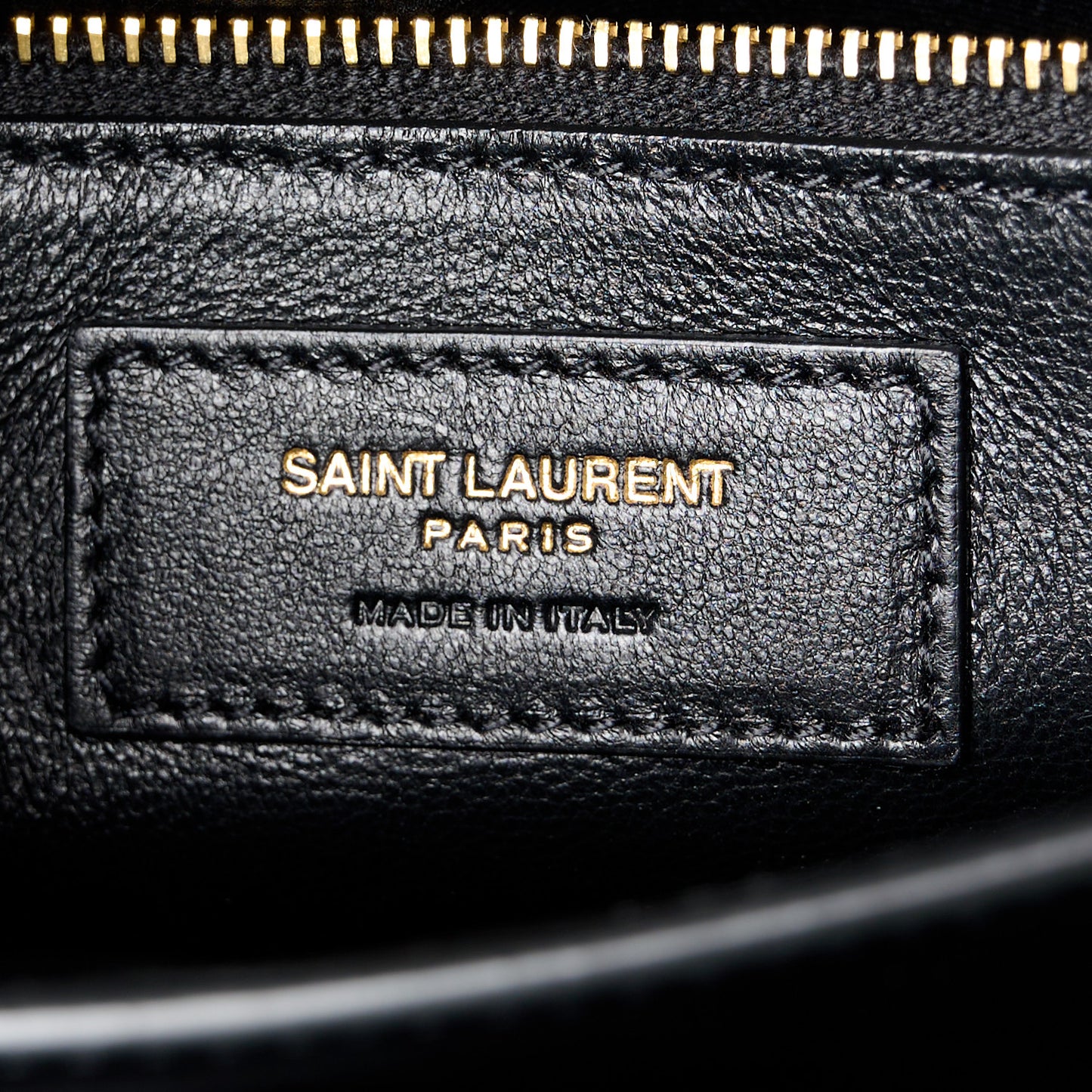 Grain De Poudre Monogram Cassandra Clasp Bag Black