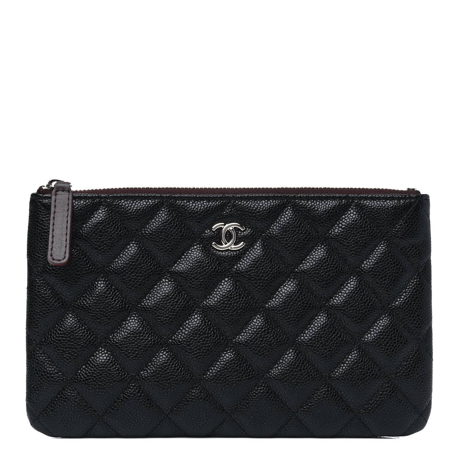 Chanel Caviar Quilted Cosmetic Case Black 1 of 4
