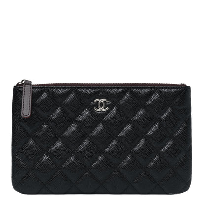 Chanel Caviar Quilted Cosmetic Case Black 1 of 4
