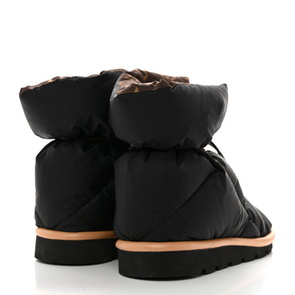 Louis Vuitton Nylon Monogram Pillow Comfort Ankle Boot 39 Black 4 of 9
