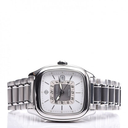 David Yurman Stainless Steel 41mm Thoroughbred GMT Automatic Watch 3 of 8