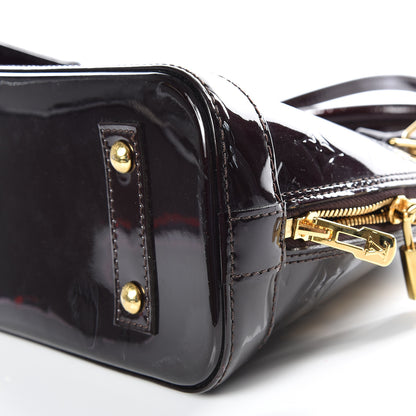 Louis Vuitton Vernis Alma BB Amarante 6 of 11