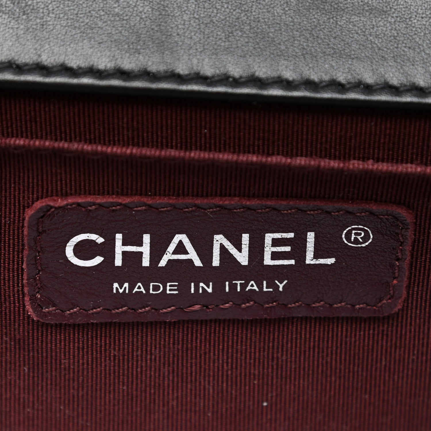 Chanel Calfskin Chevron Quilted Small Boy Flap Black 6 of 14