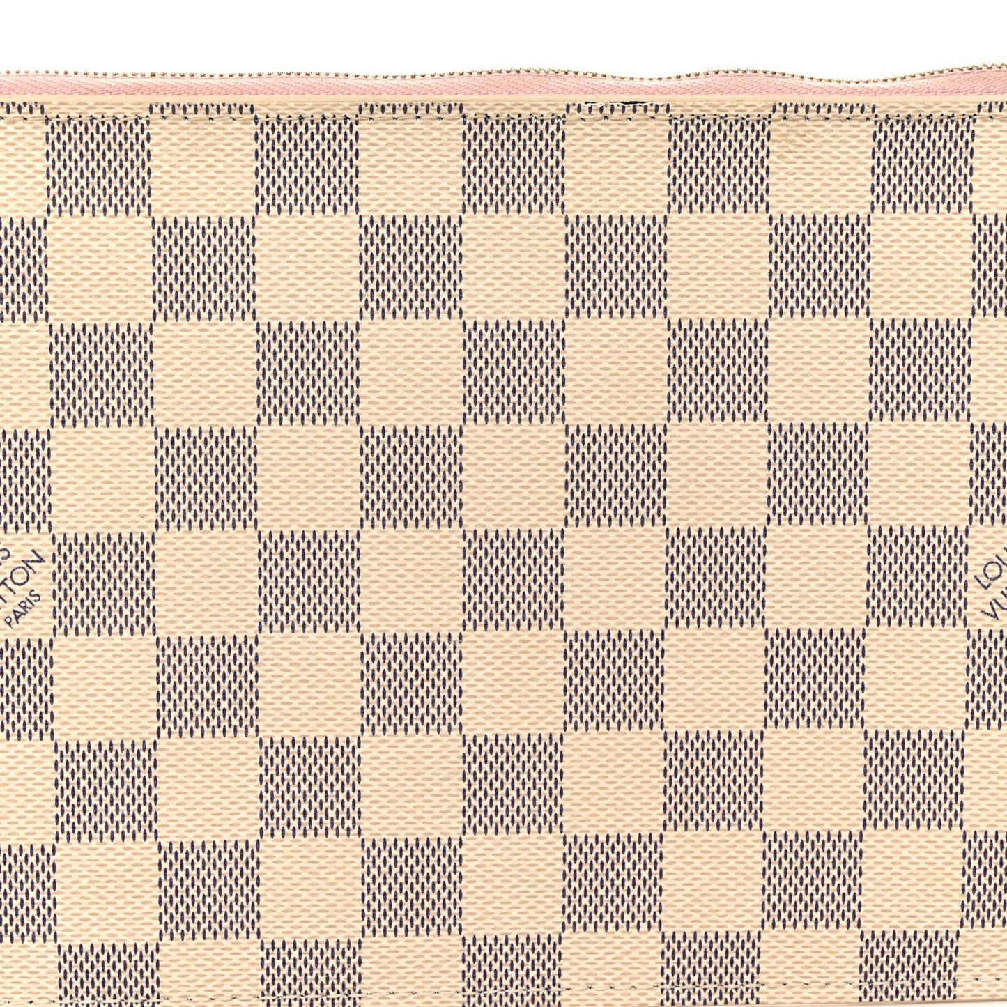 Damier Azur Neverfull MM GM Pochette Rose Ballerine
