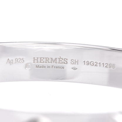 Hermes Sterling Silver PM Collier De Chien Bracelet SH 4 of 4