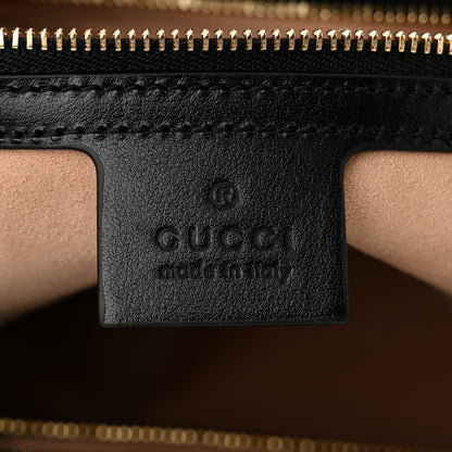 Gucci Boarded Plutone Calfskin Medium Jackie 1961 Tote Black 6 of 10