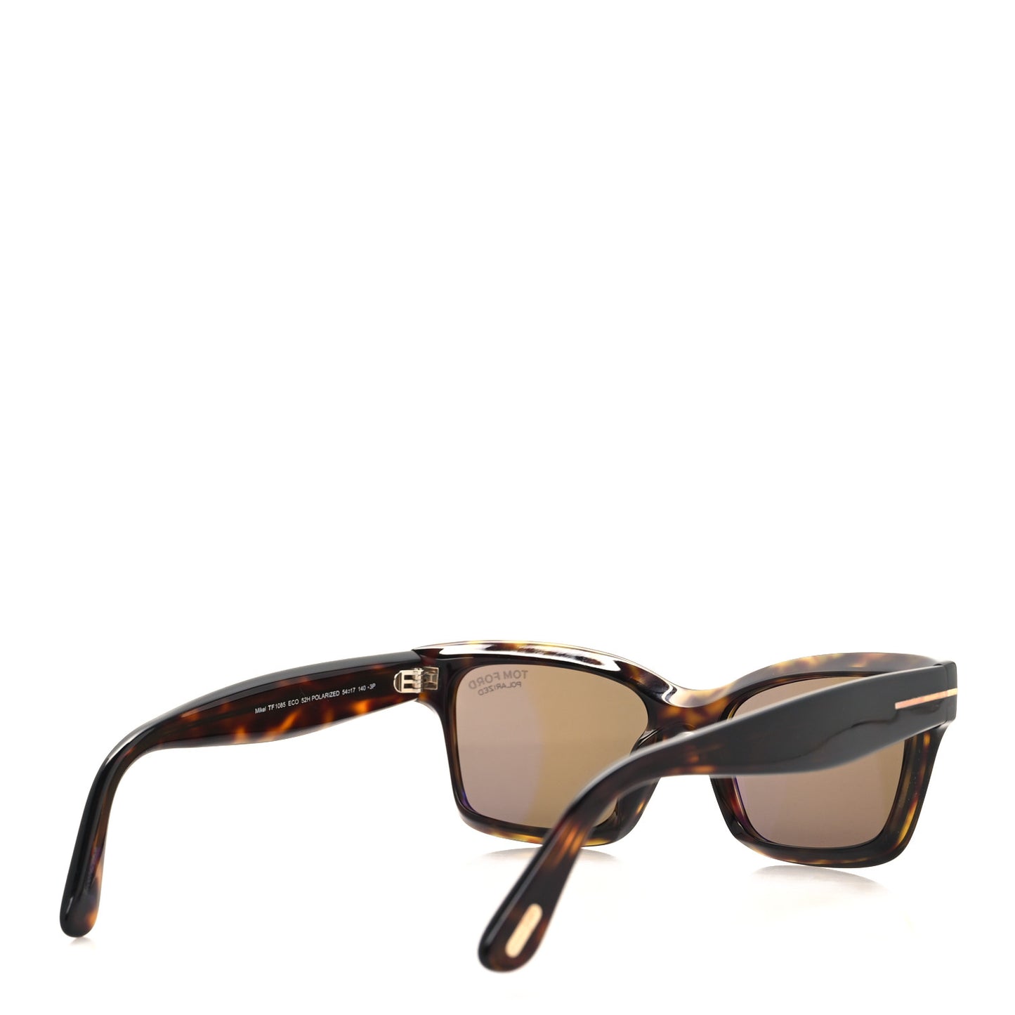 Acetate Polarized Mikel Square Sunglasses TF1085 Tortoise