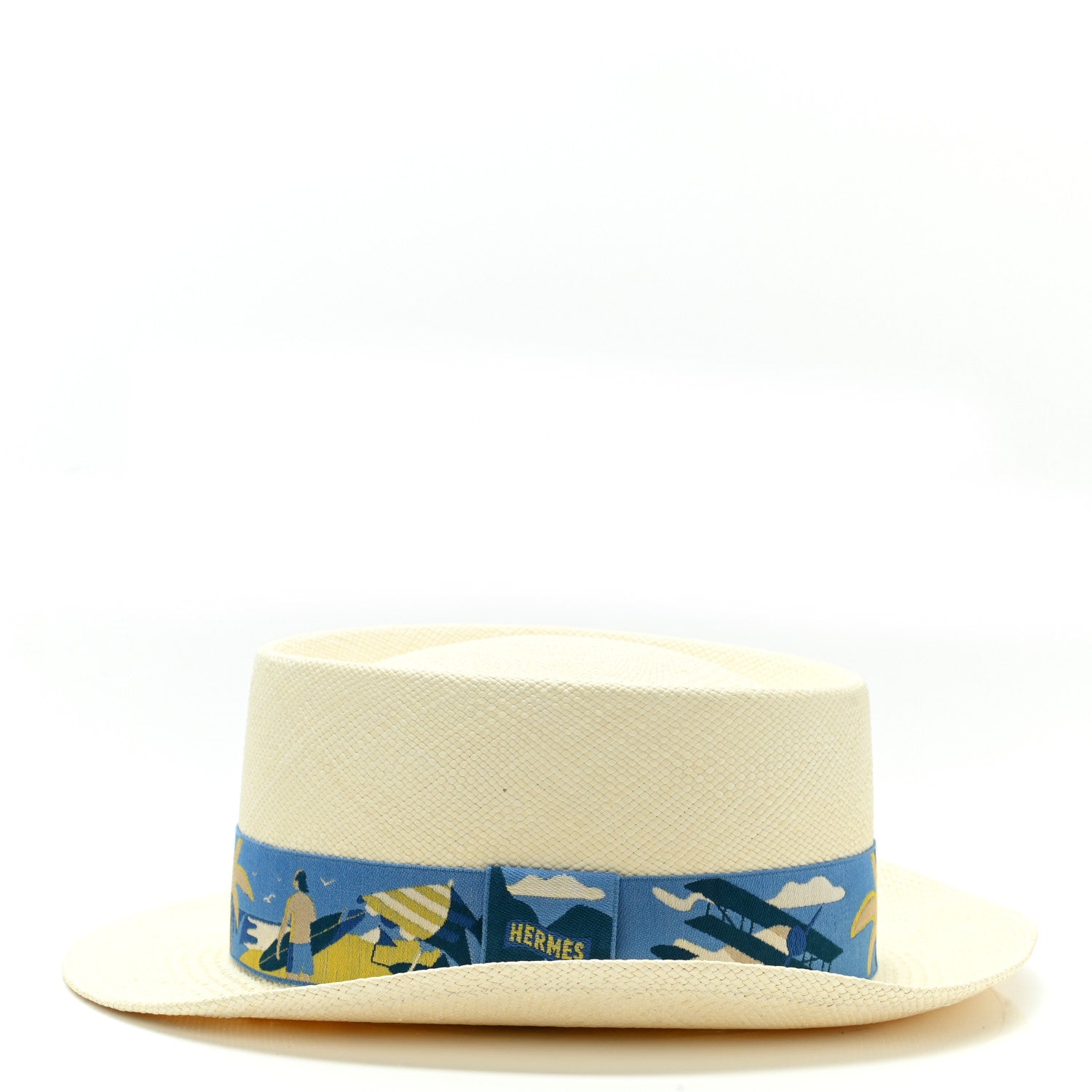 Hermes Panama Brisa Emilio Surf Hat 58 Naturel Aube 4 of 8