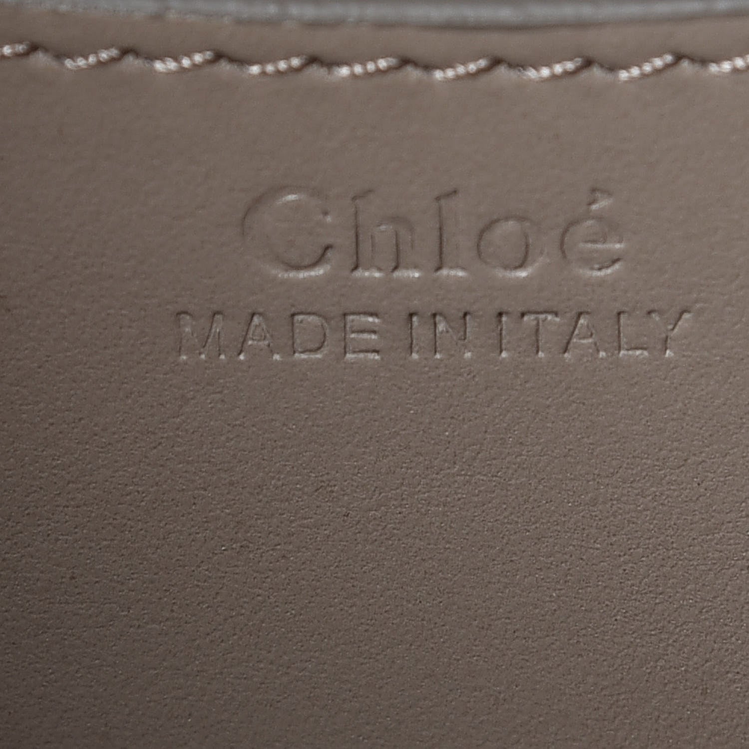 Chloe Calfskin Small Tess Bag Motty Grey 6 of 9
