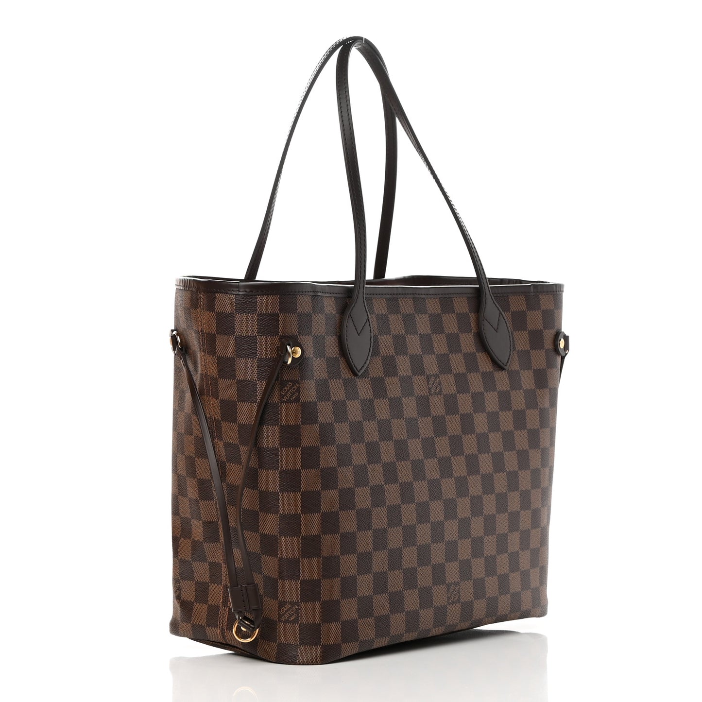 Damier Ebene Neo Neverfull MM Rose Ballerine