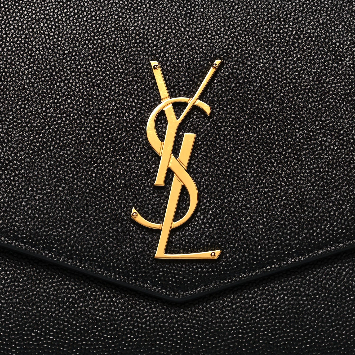 Saint Laurent Grain De Poudre Mini Uptown Crossbody Bag Black 7 of 14