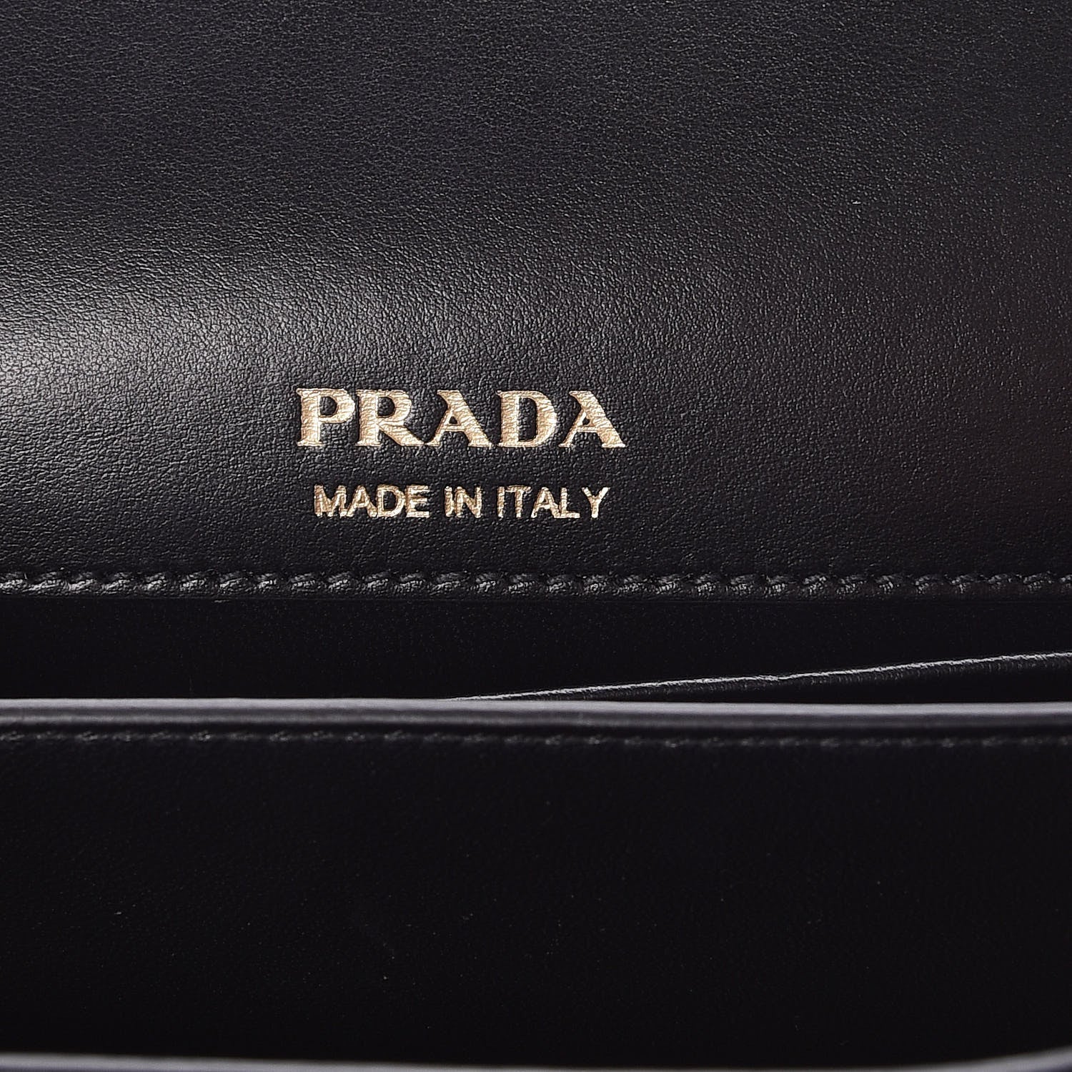 Prada City Calf Studded Sidonie Shoulder Bag Black 6 of 10