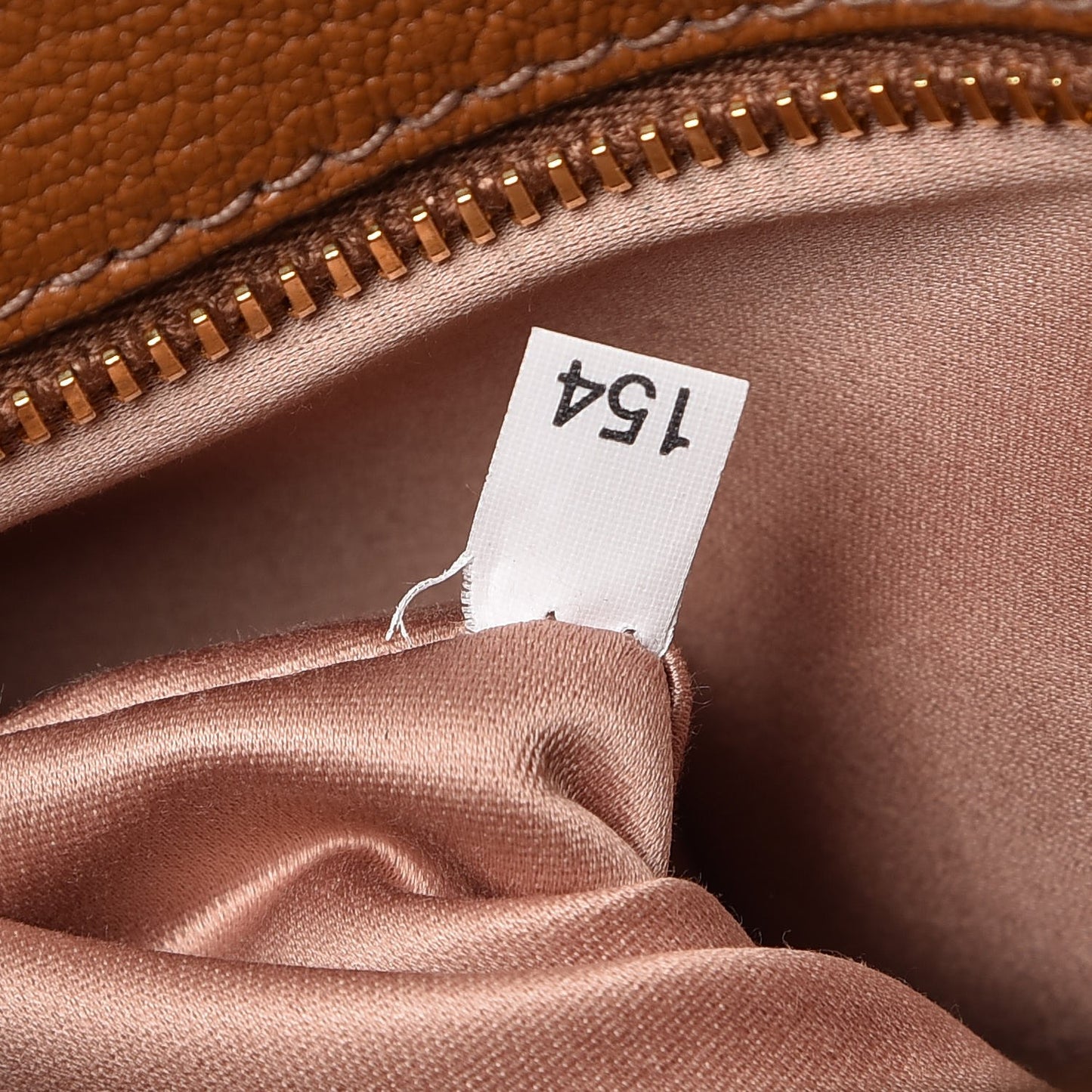Goatskin Madras Shoulder Bag Cuoio