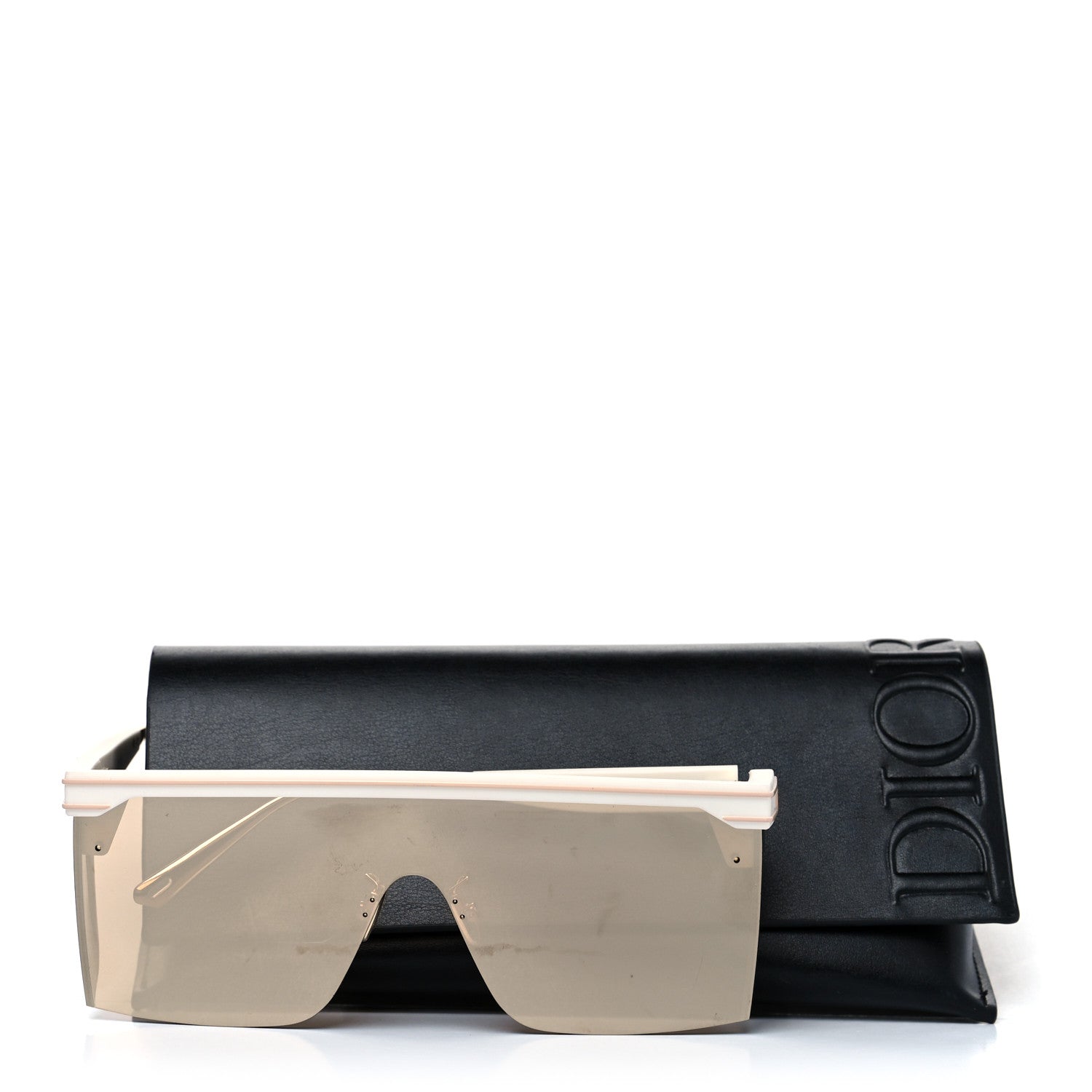Christian Dior Oblique Diorclub M1U Mask Sunglasses White 7 of 7