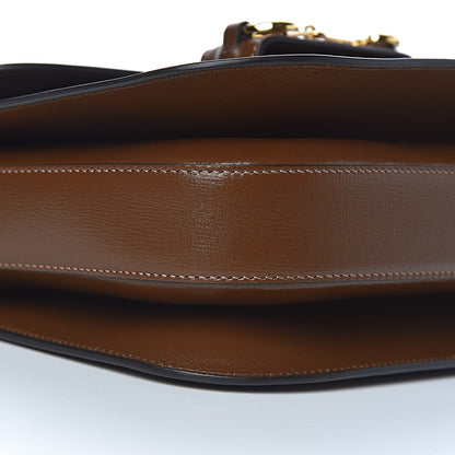Gucci Azalea Calfskin Horsebit 1955 Shoulder Bag Brown Sugar 10 of 11