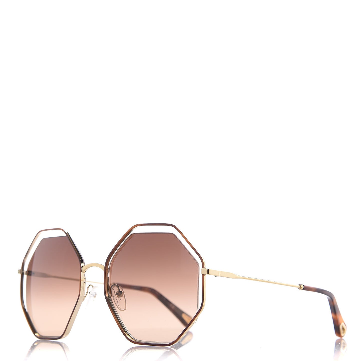 Octagonal Sunglasses CE132S Gold