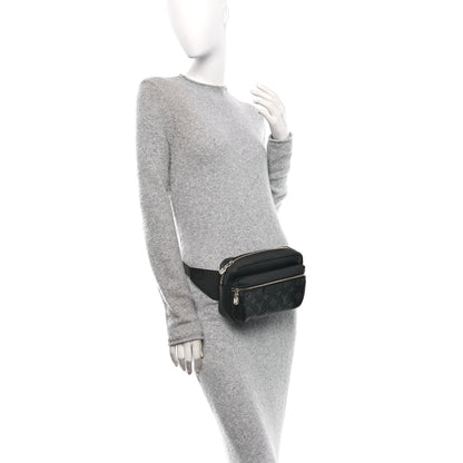 Louis Vuitton Taiga Monogram Outdoor Bumbag Black 2 of 10