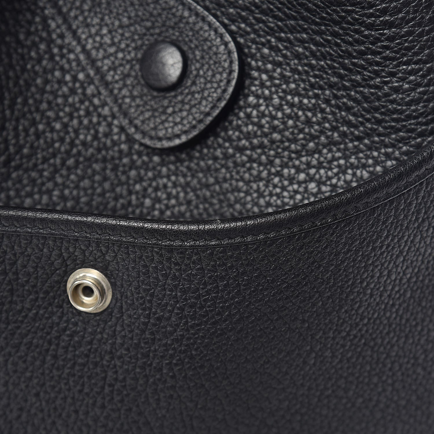 Hermes Taurillon Clemence Evelyne III TGM Black 16 of 16